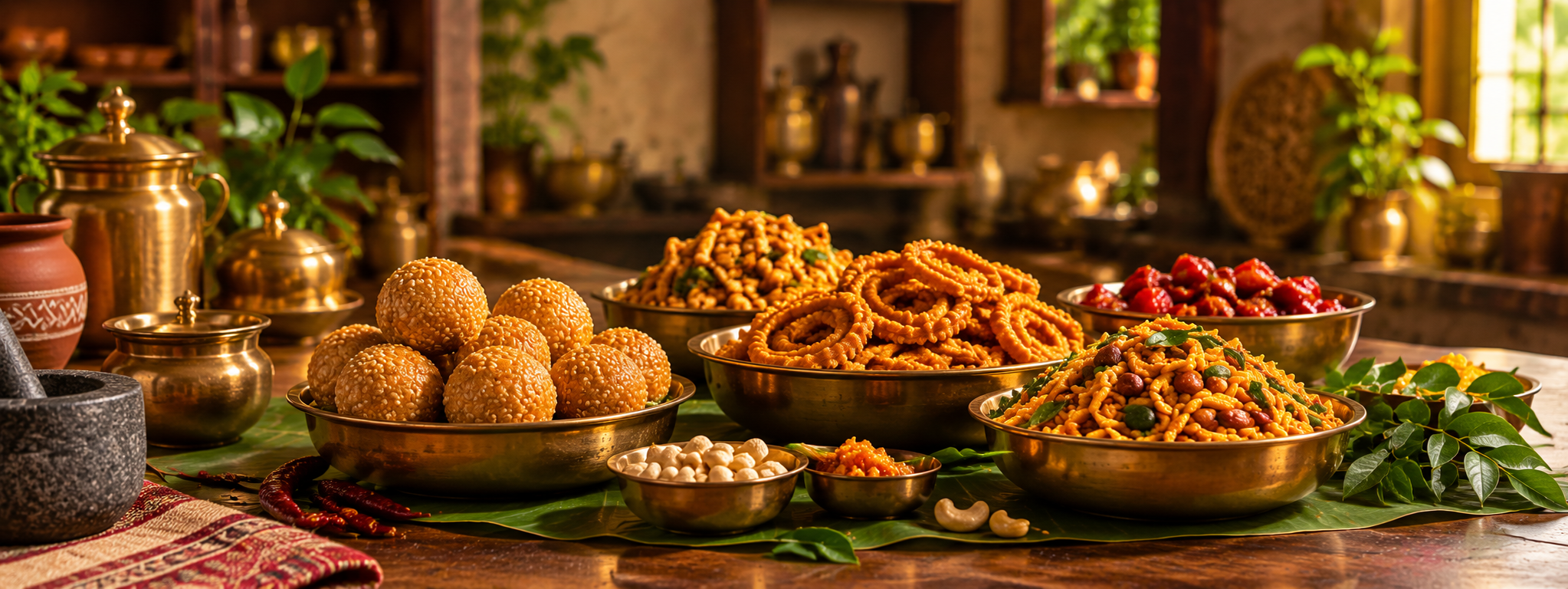 Traditional Andhra sweets and snacks