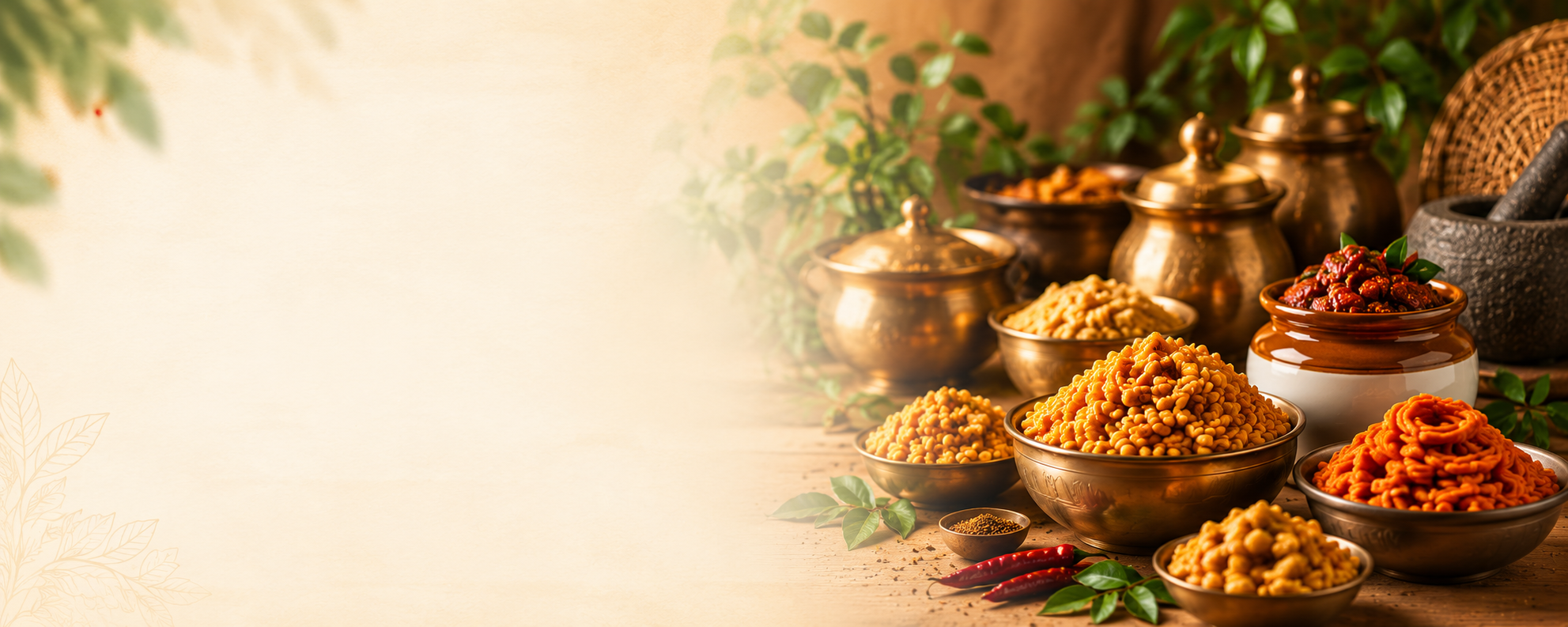 Traditional homemade food categories