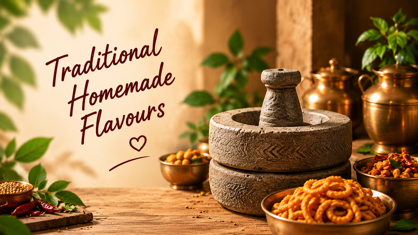 Traditional homemade flavours